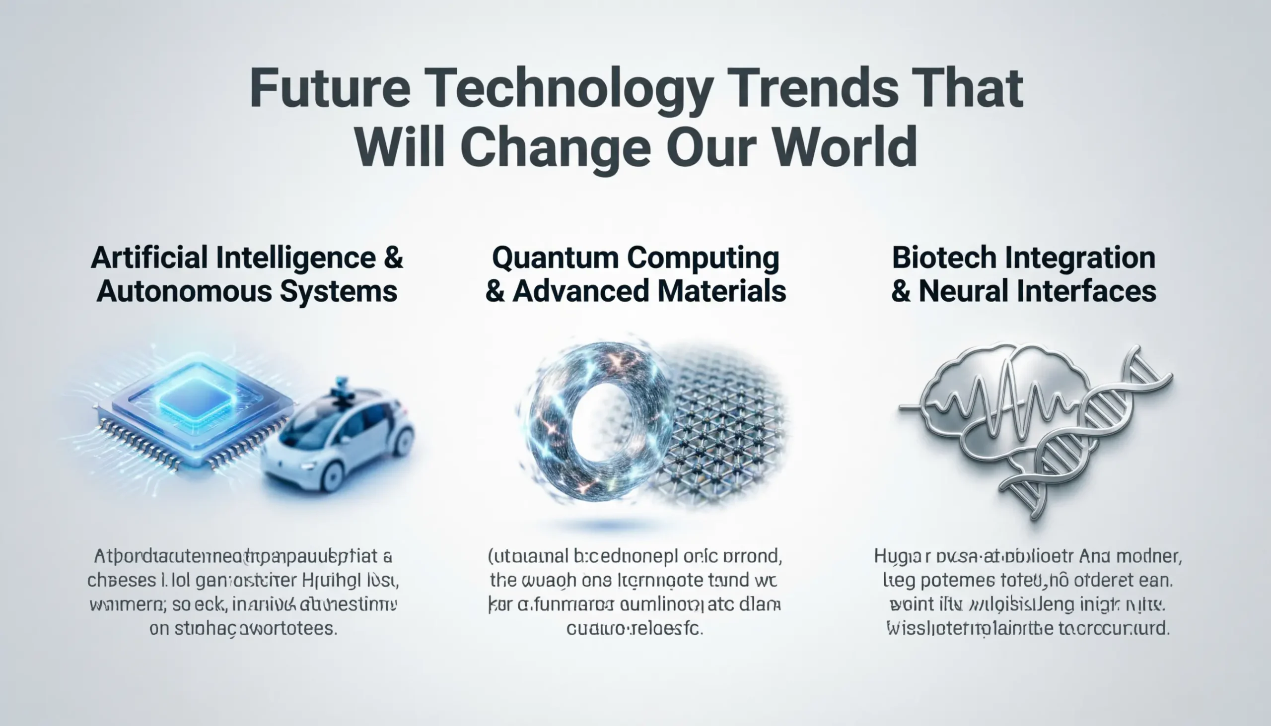 future technology trends that will change our world